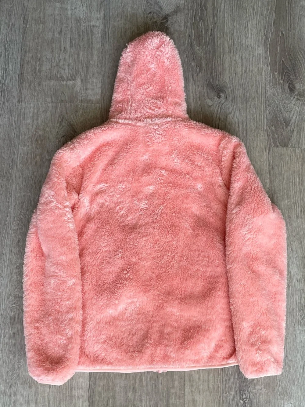 Eddie Bauer Kids High Pile Pink Sherpa Fleece Hooded Jacket - Size 14/16